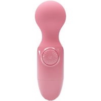 Компактный розовый вибромассажер Pretty Love Mini Stick