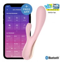 Смарт-вибратор Satisfyer Mono Flex розовый ДЕФОРМИРОВАННАЯ УПАКОВКА