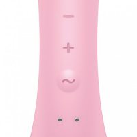 Двусторонний вибратор с клиторальным стимулятором Satisfyer Triple Oh Pink ДЕФОРМИРОВАННАЯ УПАКОВКА