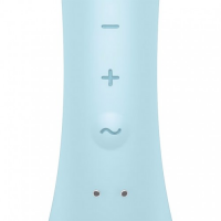 Двусторонний вибратор с клиторальным стимулятором Satisfyer Triple Oh Blue ДЕФОРМИРОВАННАЯ УПАКОВКА