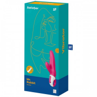 Вибратор с клиторальным стимулятором Satisfyer Mr. Rabbit ДЕФОРМИРОВАННАЯ УПАКОВКА