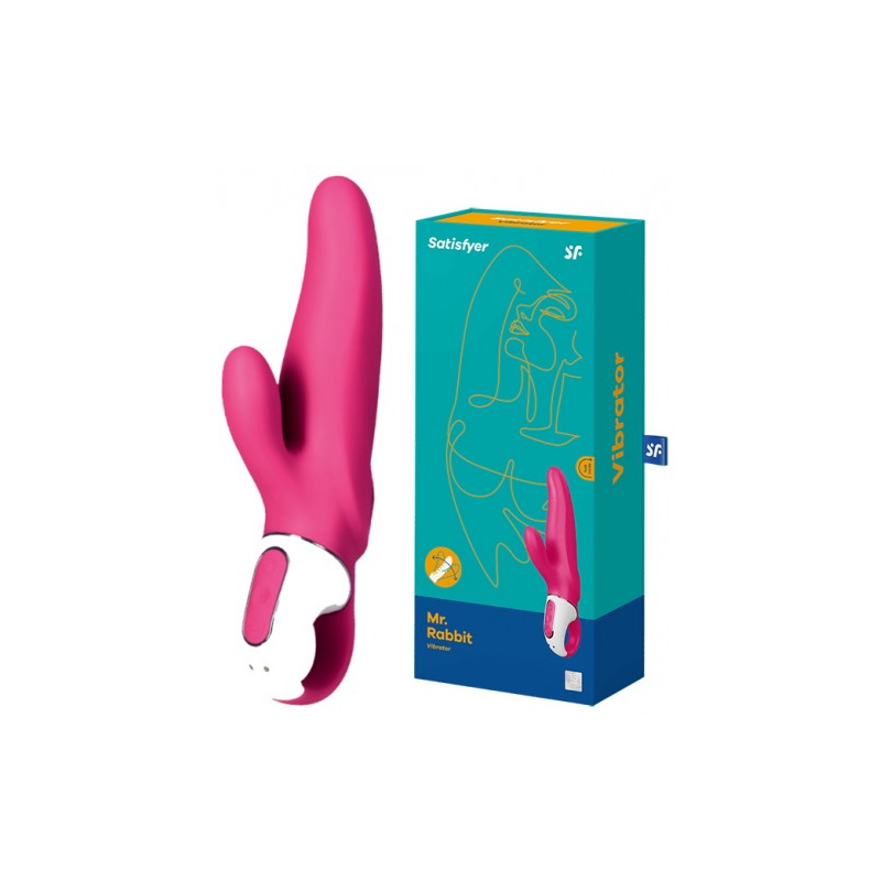 Вибратор с клиторальным стимулятором Satisfyer Mr. Rabbit ДЕФОРМИРОВАННАЯ УПАКОВКА