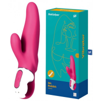 Вибратор с клиторальным стимулятором Satisfyer Mr. Rabbit ДЕФОРМИРОВАННАЯ УПАКОВКА