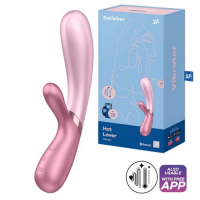 Смарт-вибратор с функцией нагрева Satisfyer Hot Lover розовый ДЕФОРМИРОВАННАЯ УПАКОВКА