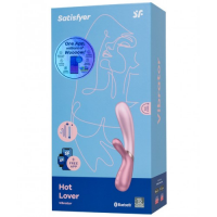 Смарт-вибратор с функцией нагрева Satisfyer Hot Lover розовый ДЕФОРМИРОВАННАЯ УПАКОВКА
