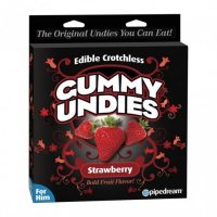 Съедобные трусики для мужчин Male Gummy Undies Strawberry