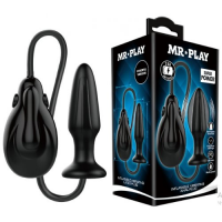 Анальная пробка Mr.Play расширяющаяся с автоматической накачкой