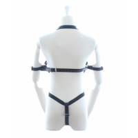 Соблазнительная сбруя с фиксацией рук