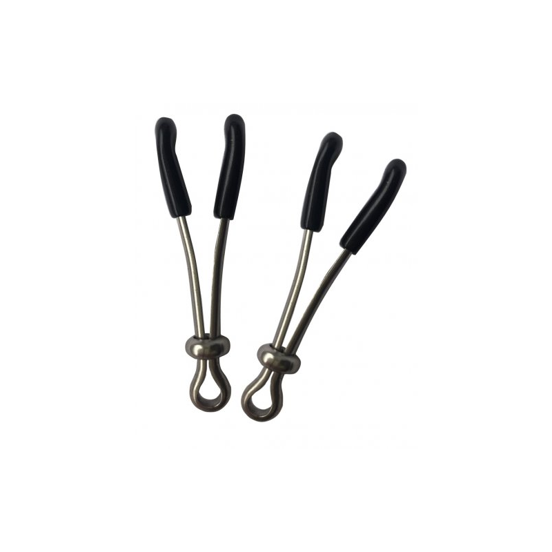 Зажимы на соски серебристые