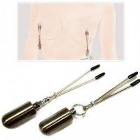 Зажимы для сосков с грузиками по 50 г. Sextreme