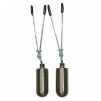 Зажимы для сосков с грузиками по 50 г. Sextreme