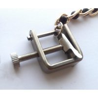 Квадратные зажимы на соски и клитор