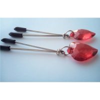 Зажимы для сосков с сердечками