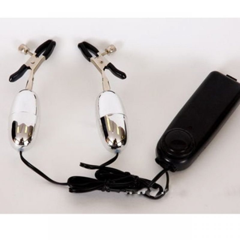 Зажимы с многоскоростным вибратором на соски