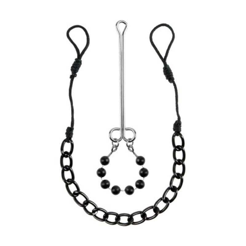 Лассо на соски и зажимы половые губы