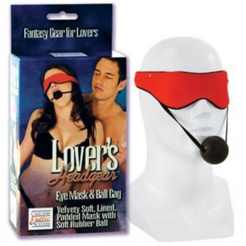 Маска с кляпом Lover s Headgear