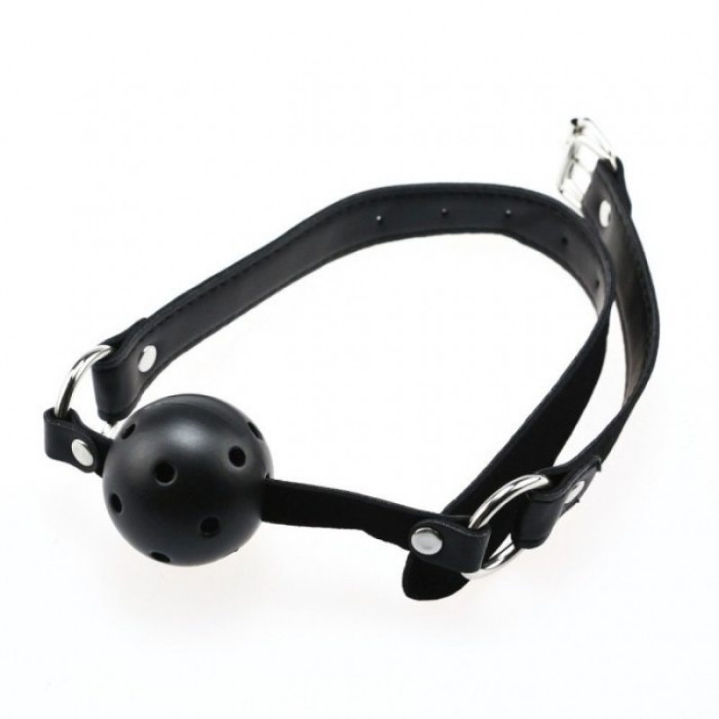 Дышащий кляп - black