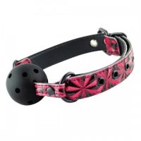 Дизайнерский дышащий красный кляп Luxury Fetish Ballgag