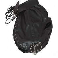 Бондажный шлем с кольцами