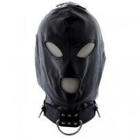 Бондажный шлем с кольцами