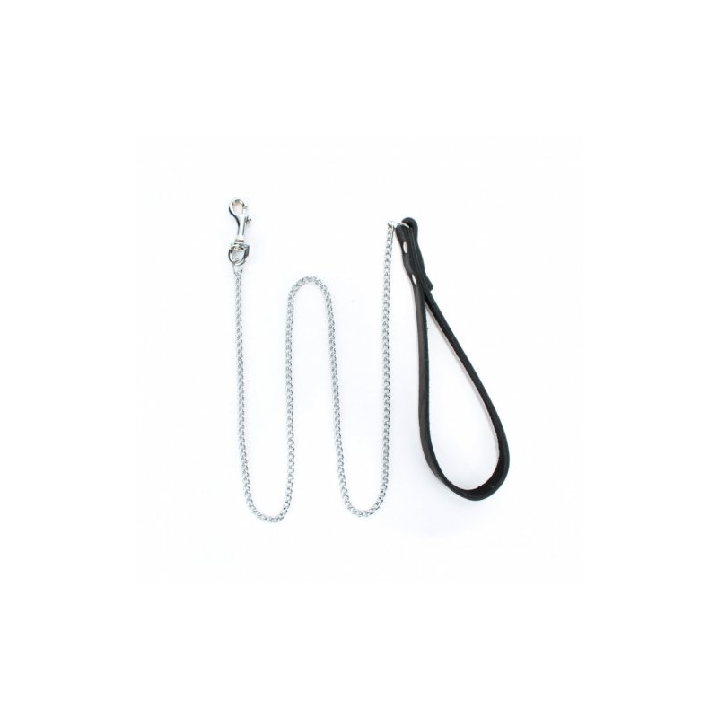 Поводок с мелкой цепью