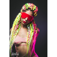 Маска Party Hard Shy Red