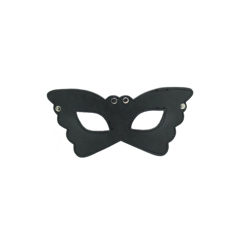 Черная БДСМ маска-бабочка