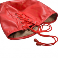 Полушлем-маска Дьявол красная