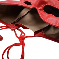 Полушлем-маска Дьявол красная