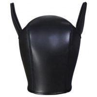 Фетиш-маска собаки Angry Dog L черный хаки