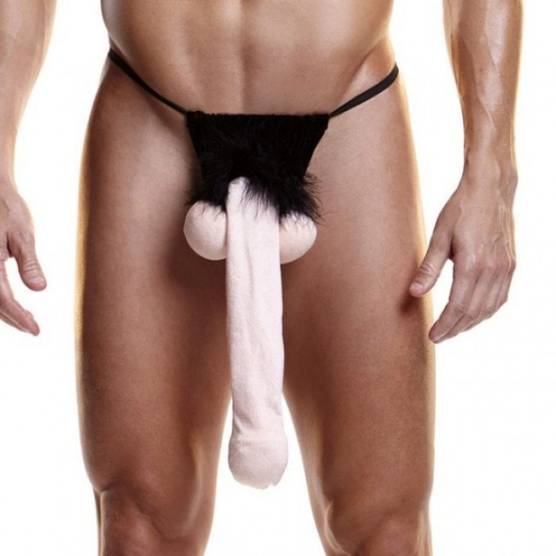 Мужские G-стринги Длинный плюшевый пенис Hustler Fundies с доставкой по Беларуси в кратчайшие сроки