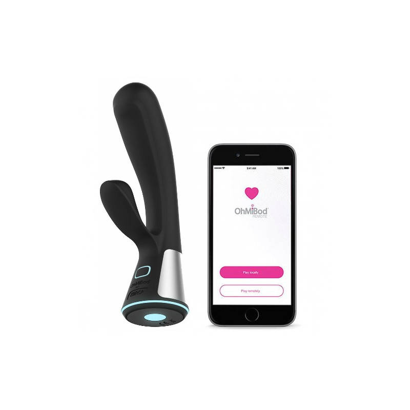Интерактивный смарт-вибратор Kiiroo OhMiBod Fuse черный