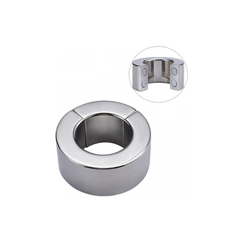 Стальной утяжелитель на магнитах для мошонки 622 гр