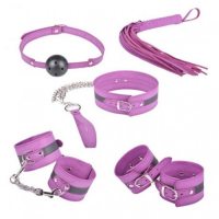 BDSM-набор из 5 предметов purple