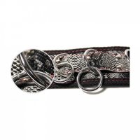 Манжеты и ошейник с зажимами на соски Королевская кобра