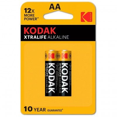 Батарейки Kodak Alkaline пальчиковые AA 2 шт