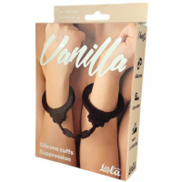 Силиконовые наручники Vanilla Suppression Black