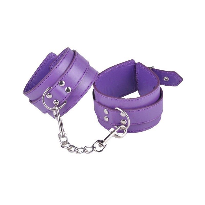 Пурпурные поножи БДСМ