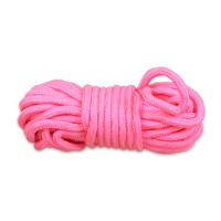Розовая веревка для бондажа Fetish Bondage Rope 10 метров