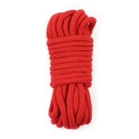 Веревка для бондажа красная Fetish Bondage Rope 10 м