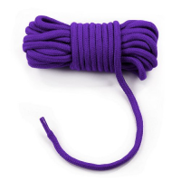 Веревка для бондажа фиолетовая Fetish Bondage Rope 10 м