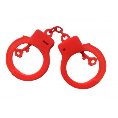 Пластмассовые оранжевые наручники