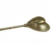 Стек Золотистый окончание в виде сердечка