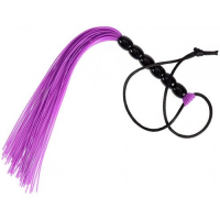 Маленькая резиновая плеть фиолетовая