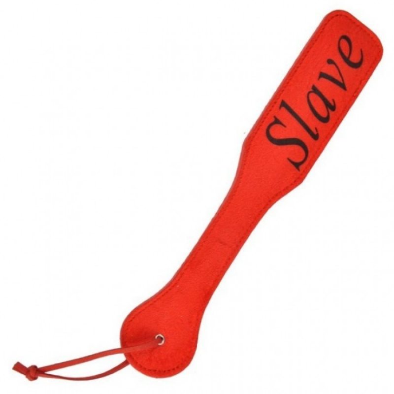 Бархатистая красная шлепалка