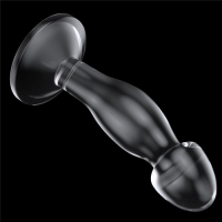 Прозрачная анальная втулка Lovetoy Flawless Clear Prostate Plug 17 см