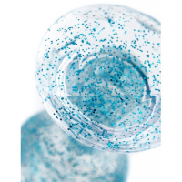 Акриловая анальная втулка Toyfa голубого цвета