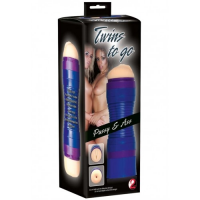 Двойной мастурбатор в колбе Twins To Go