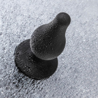 Черная анальная втулка Erotist Spade M