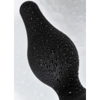 Черная анальная втулка Erotist Spade M